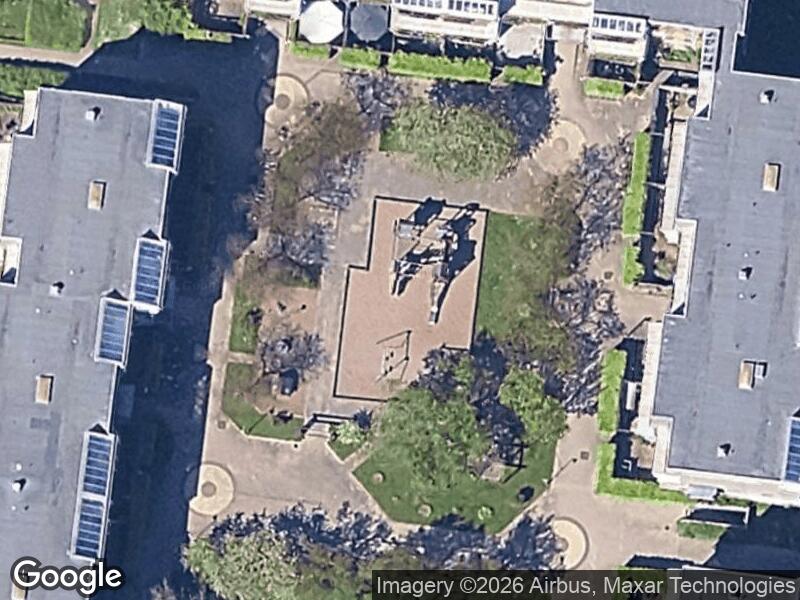 Satellitfoto af Legepladsen v. Tranumparken