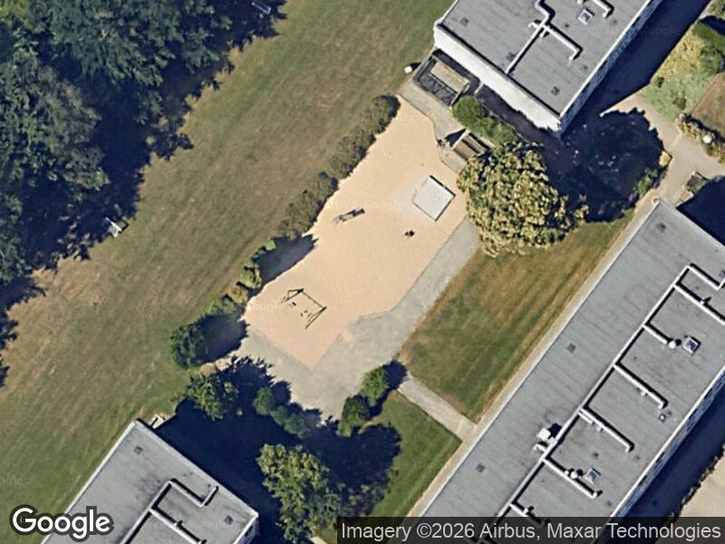 Satellitfoto af Legepladsen v. Floravænget