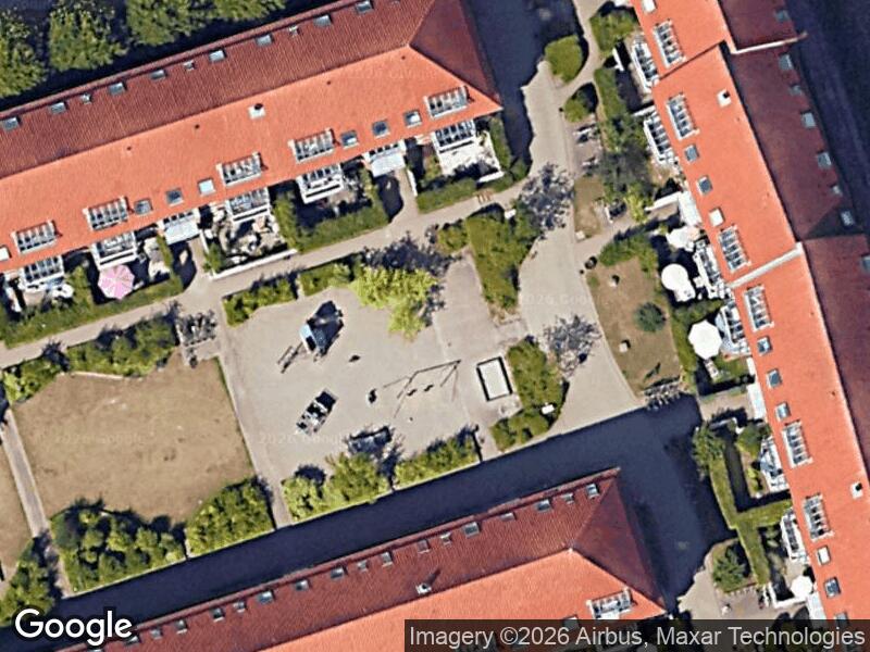 Satellitfoto af Legepladsen v. Ragnhildgade