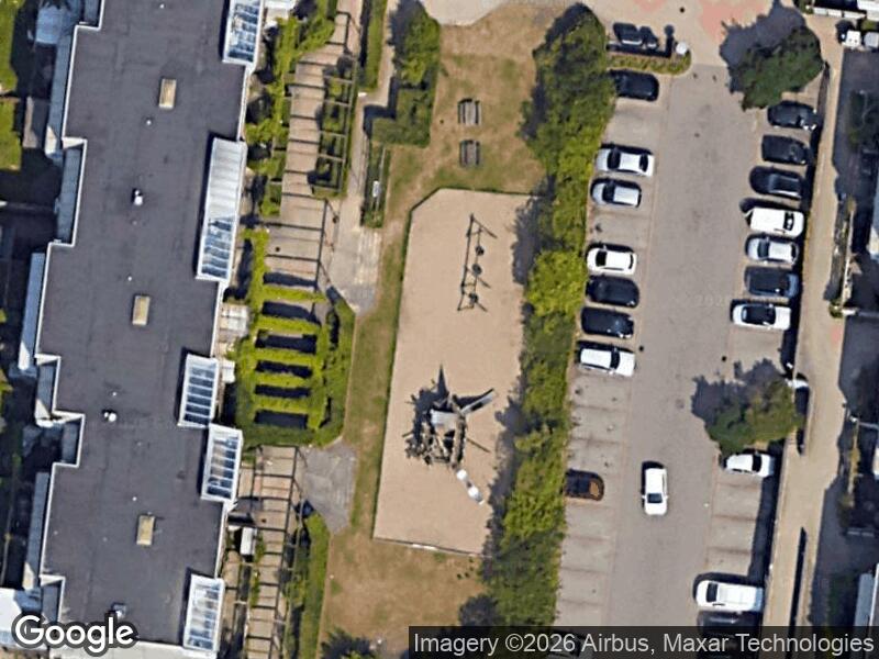 Satellitfoto af Legepladsen v. Albjergparken
