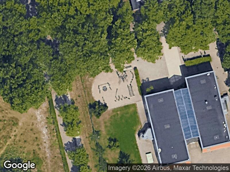 Satellitfoto af Legepladsen v. Blåklokkevej