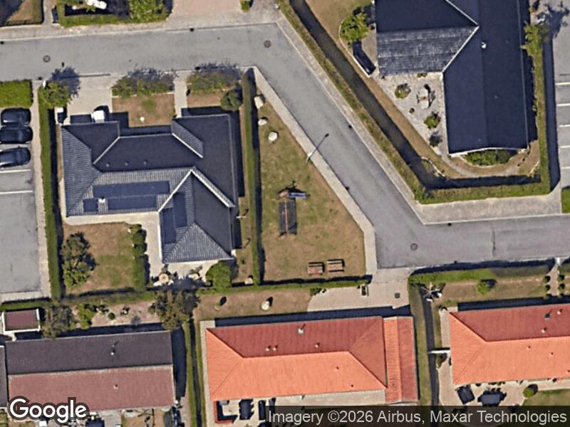 Satellitfoto af Stillebækvej