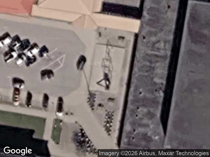 Satellitfoto af Legepladsen v. Sofiendalsvej