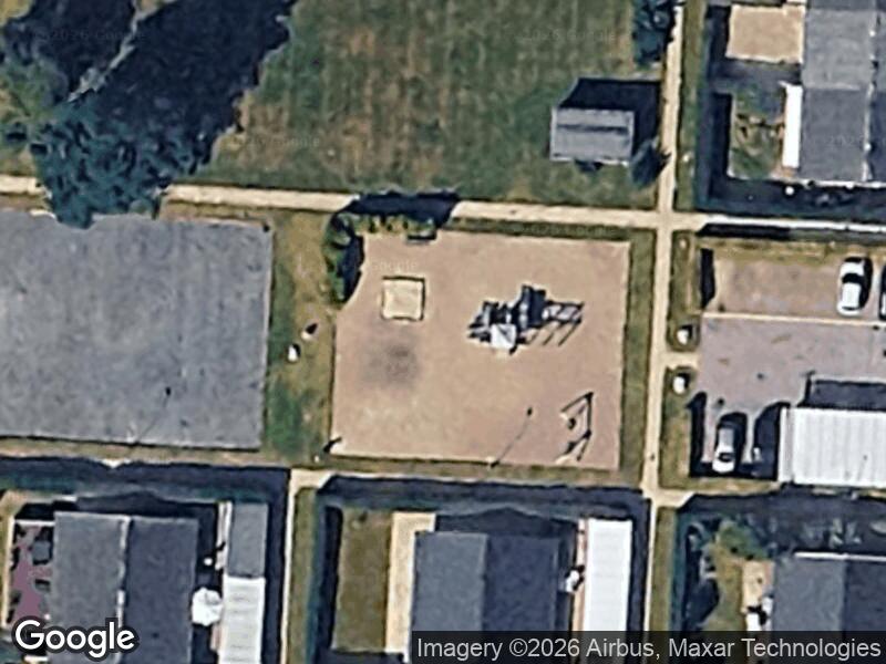 Satellitfoto af Legepladsen v. Sankt Mikkels Alle