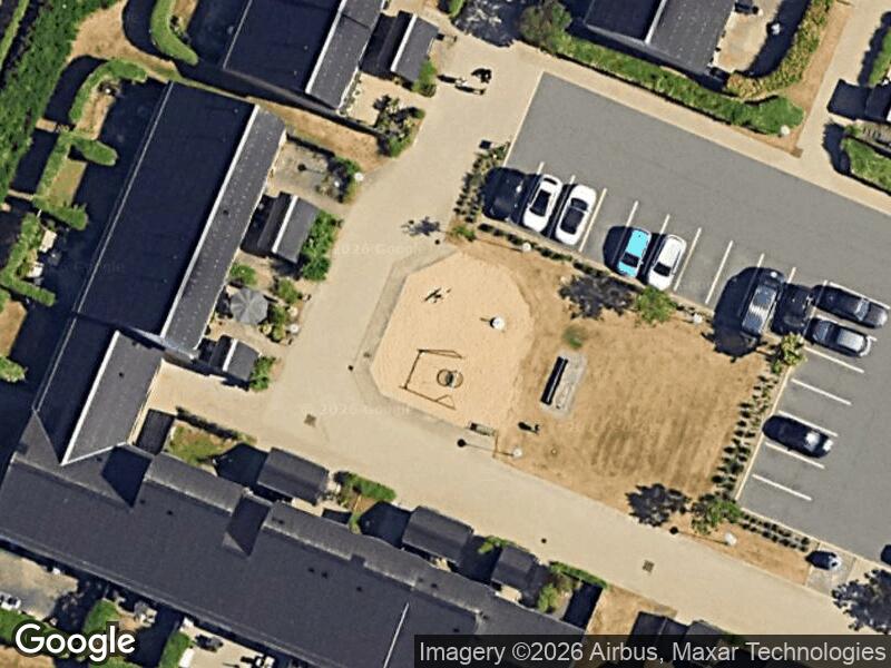 Satellitfoto af Legepladsen v. Follingsvej