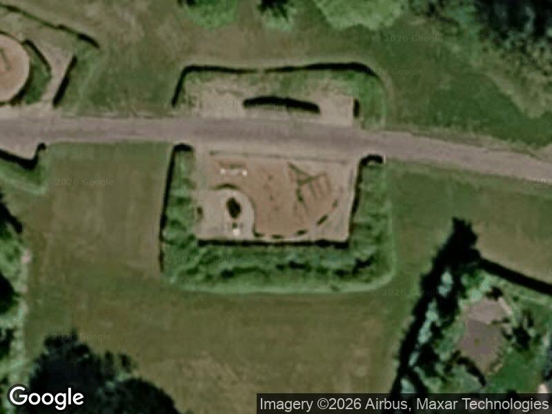 Satellitfoto af Bærvænget og Bladvænget