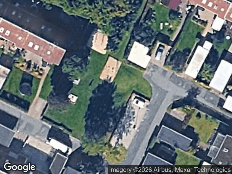 Satellitfoto af Legepladsen v. Hjulets Kvarter