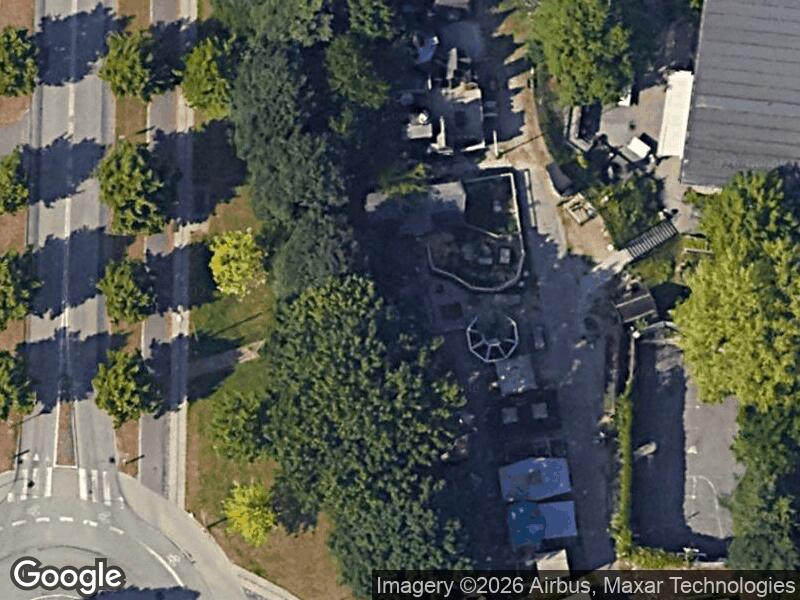 Satellitfoto af Legepladsen v. Rødovrevej