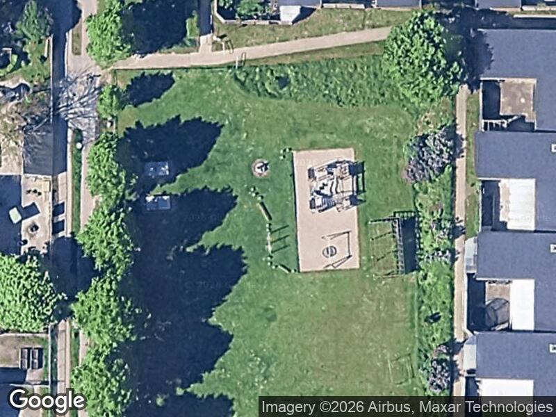Satellitfoto af Legepladsen v. Egernets Kvarter