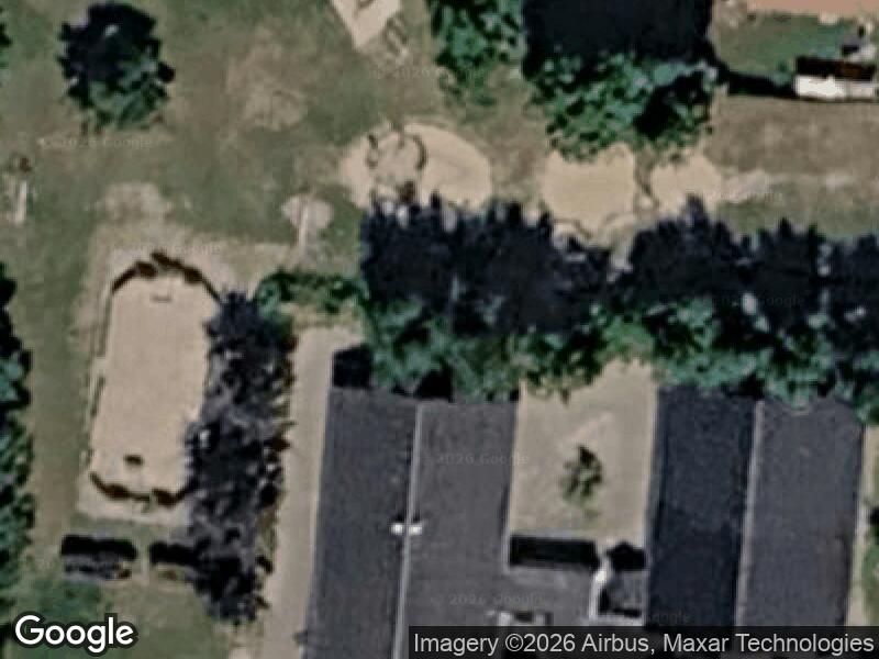 Satellitfoto af Legepladsen v. Smedegade