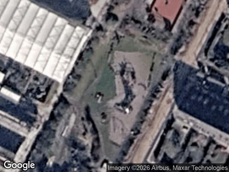 Satellitfoto af Legepladsen v. Baunebjergvej