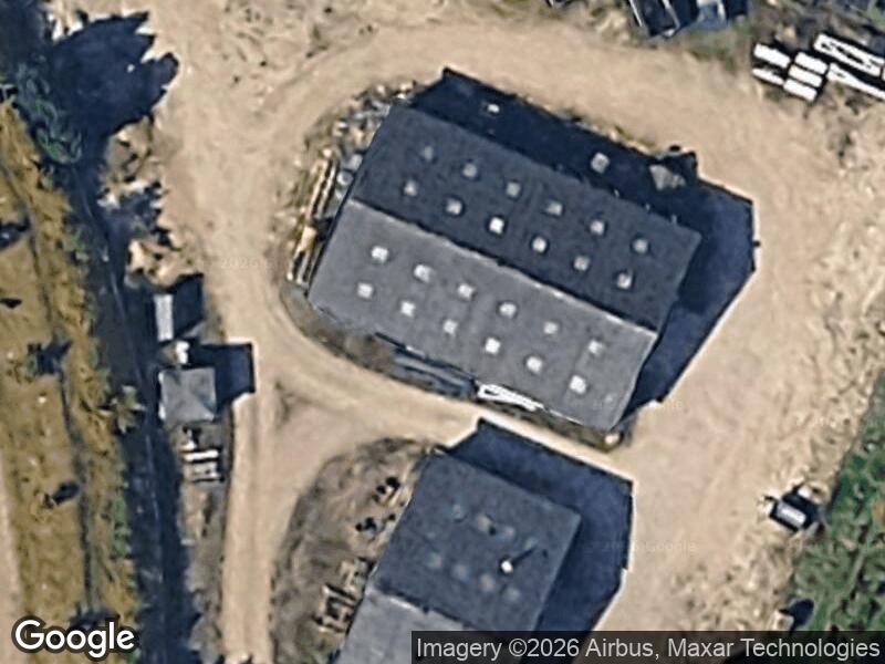 Satellitfoto af Hedeland Naturlegeplads