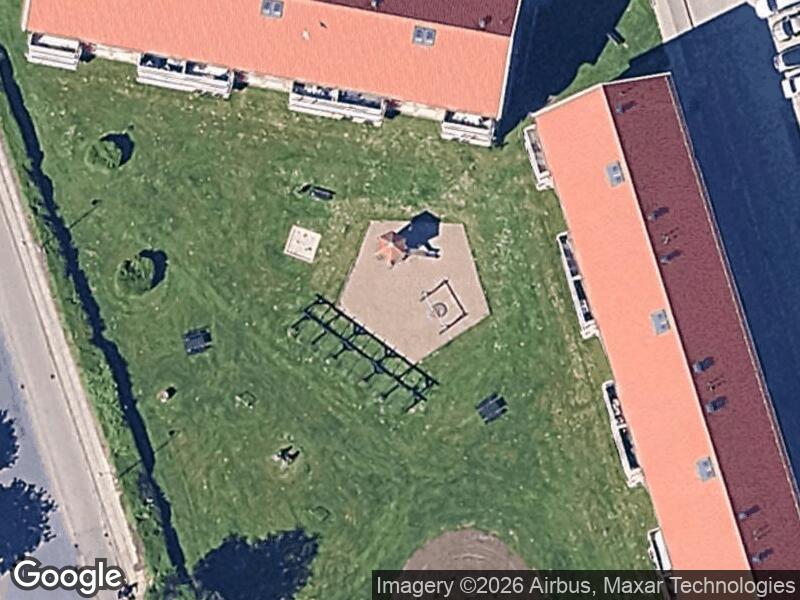 Satellitfoto af Legepladsen v. Tranehaven