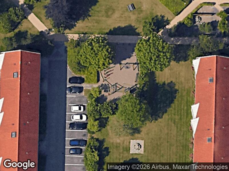 Satellitfoto af Legepladsen v. Lindeager