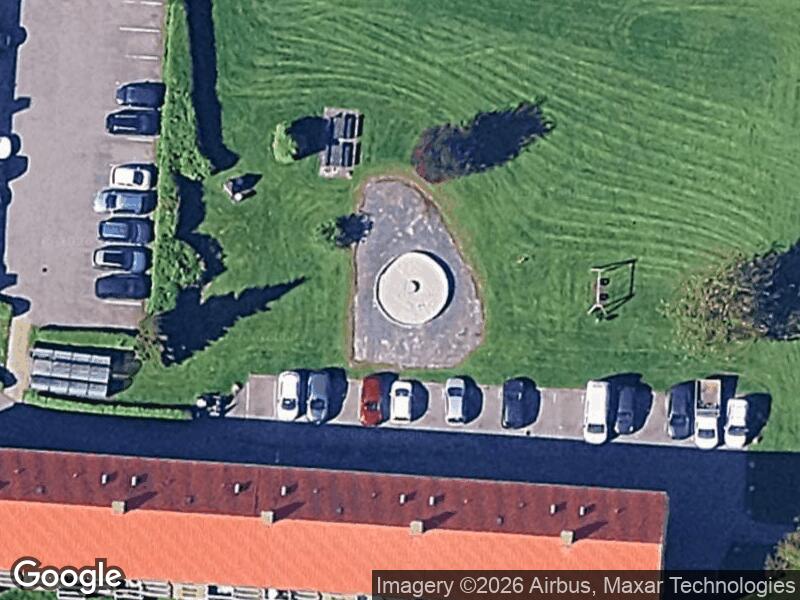 Satellitfoto af Legepladsen v. Kornvænget