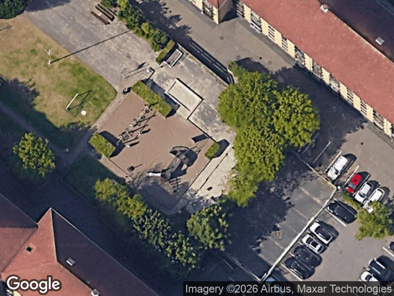 Satellitfoto af Legepladsen v. Prinsessegade