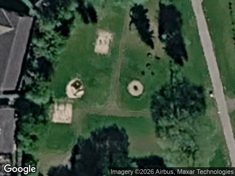 Satellitfoto af Legepladsen v. Liden Gunvers Vej