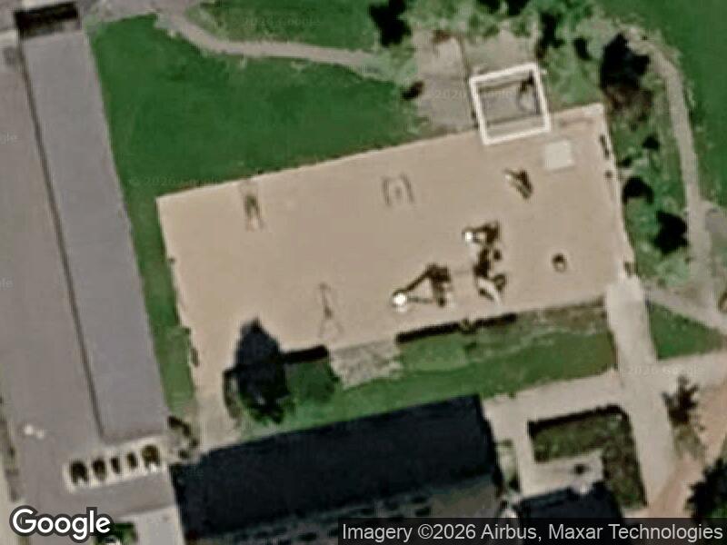 Satellitfoto af Legepladsen i Nørrevangsparken (nordvest)