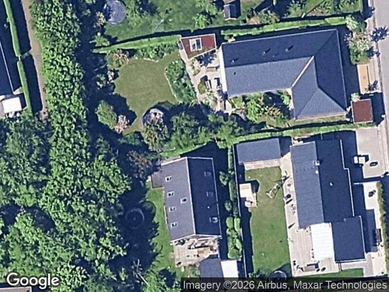 Satellitfoto af Legepladsen v. Mosedraget