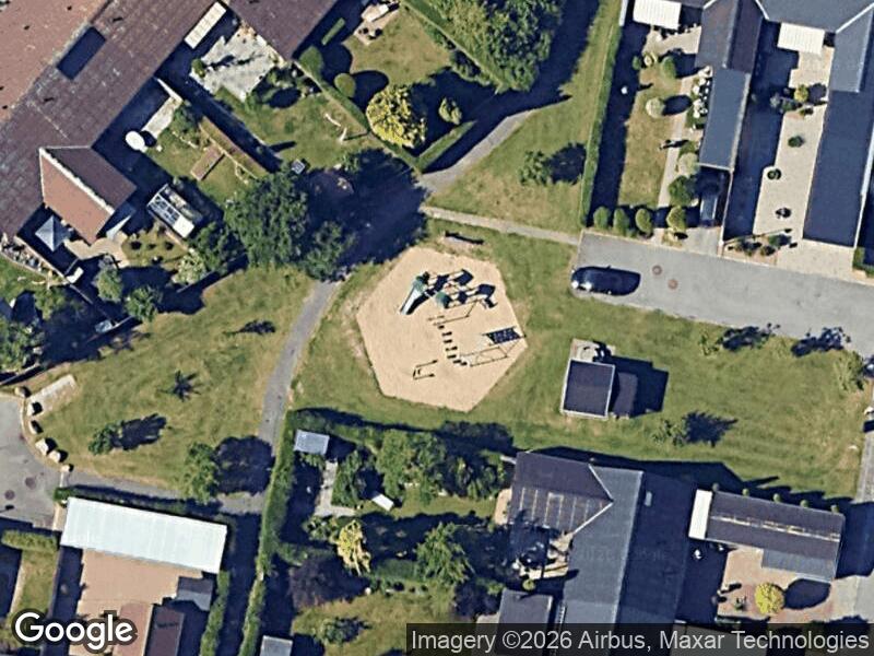 Satellitfoto af Legepladsen v. Slagkrogen