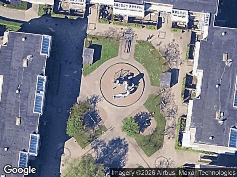Satellitfoto af Legepladsen v. Dyringparken