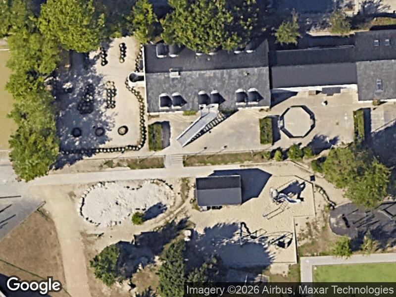 Satellitfoto af Legepladsen v. Nørrebakken