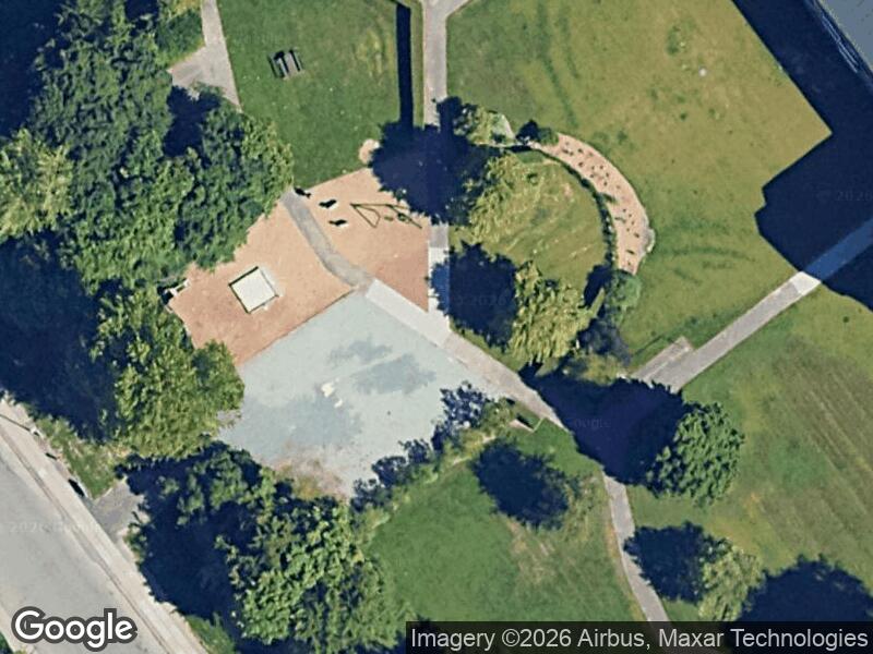 Satellitfoto af Legepladsen v. Vestergårdsvej
