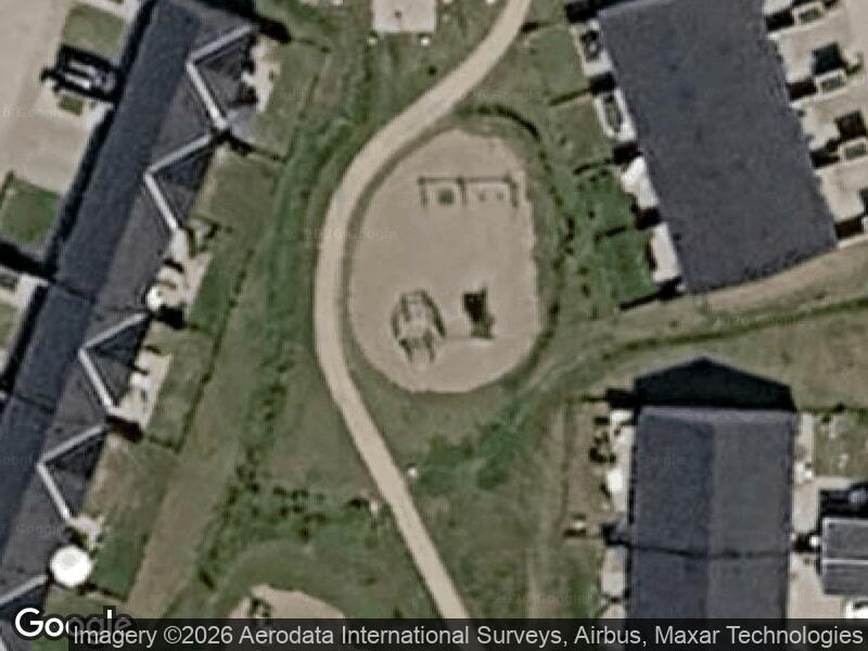 Satellitfoto af Legepladsen v. Kalveløkken