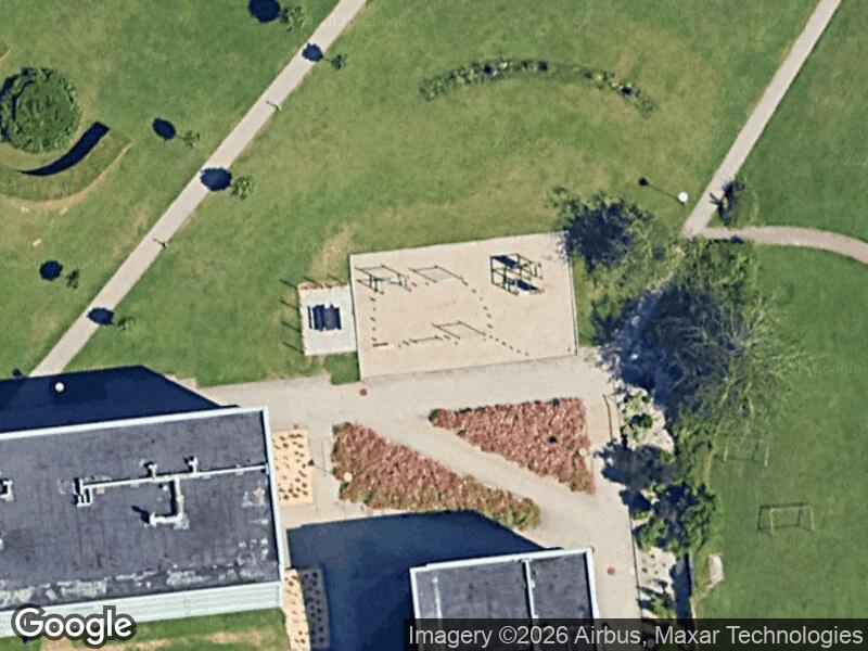 Satellitfoto af Legepladsen v. Fuglebakkevej