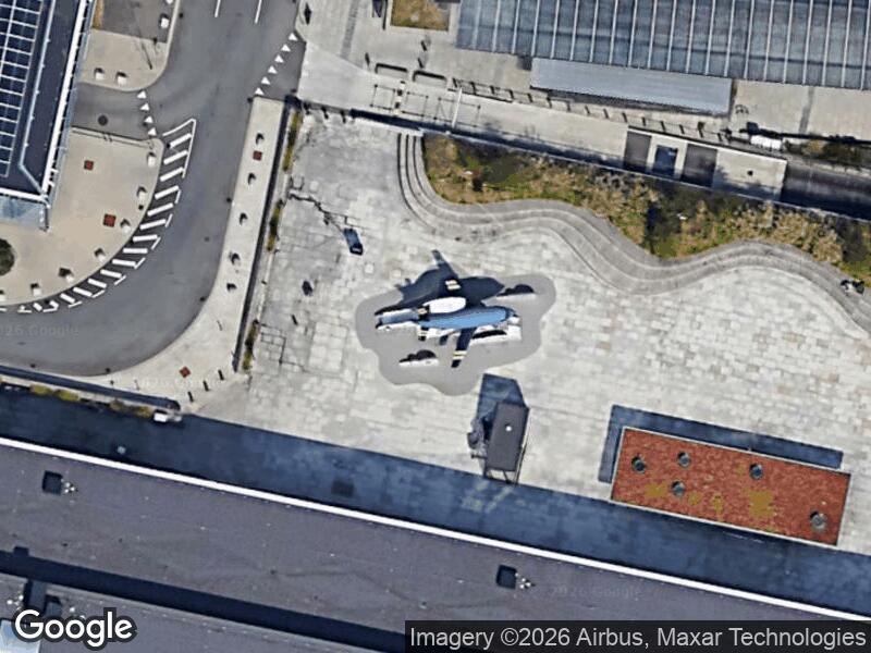 Satellitfoto af Legepladsen v. Lufthavnstorvet