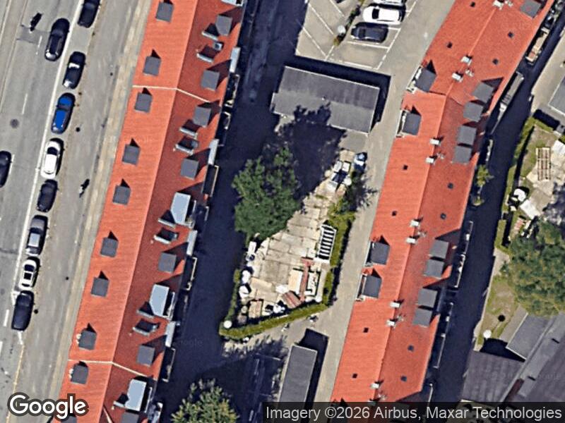 Satellitfoto af Legepladsen v. Møntmestervej