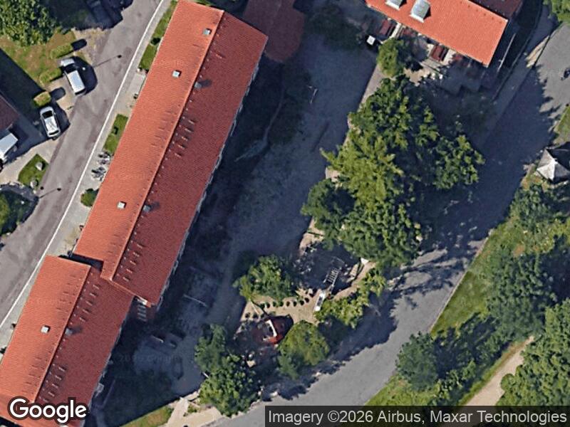 Satellitfoto af Legepladsen v. Voldboligerne
