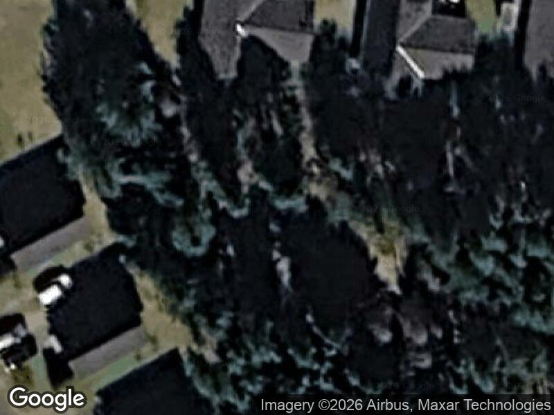 Satellitfoto af Legepladsen v. Birkestien