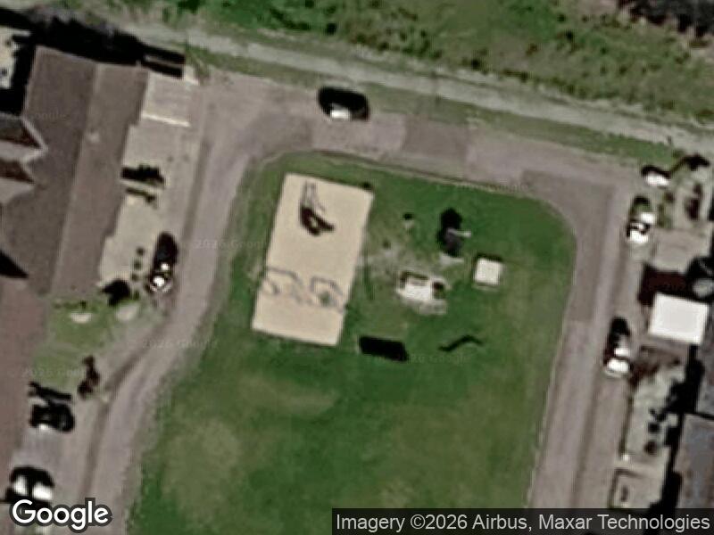 Satellitfoto af Legepladsen v. Julivænget