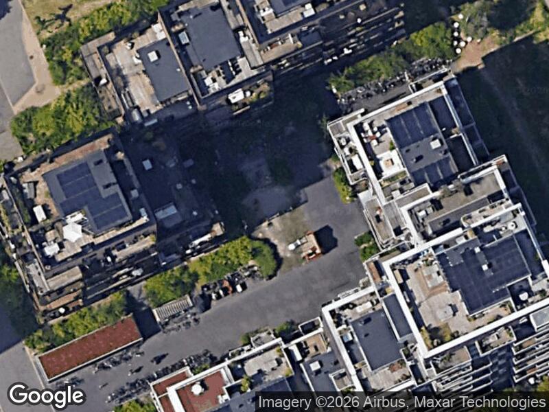 Satellitfoto af Legepladsen v. Strandlodsvej