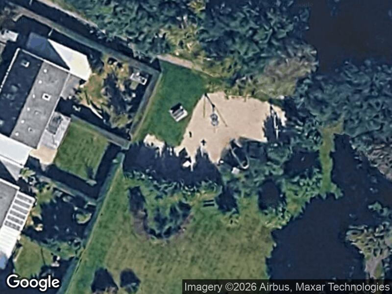 Satellitfoto af Legepladsen v. Præstevej