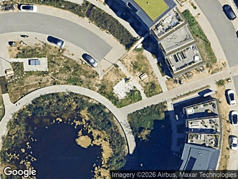 Satellitfoto af Legepladsen v. Rødbedevej