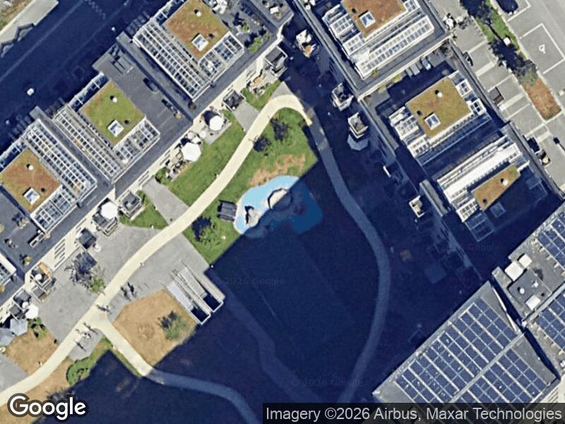 Satellitfoto af Legepladsen v. Esther Aggebos Gade