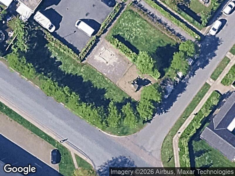 Satellitfoto af Legepladsen v. Jærgerstien