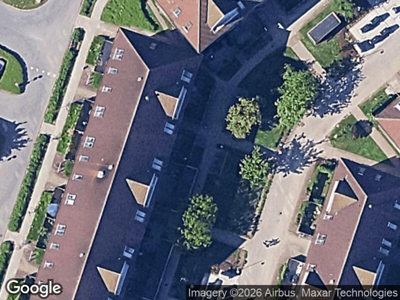 Satellitfoto af Legepladsen v. Vildtbanestien