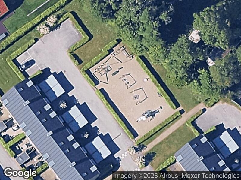 Satellitfoto af Legepladsen v. Strandhaven