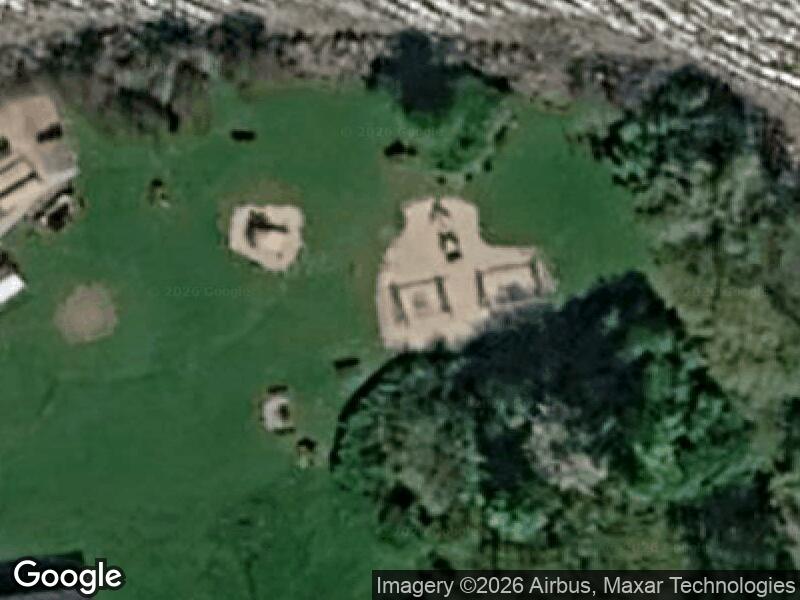 Satellitfoto af Ibæk Strand Legeplads
