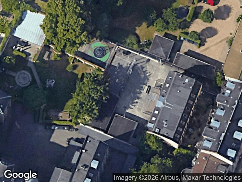 Satellitfoto af Legepladsen v. J.M. Thieles Vej