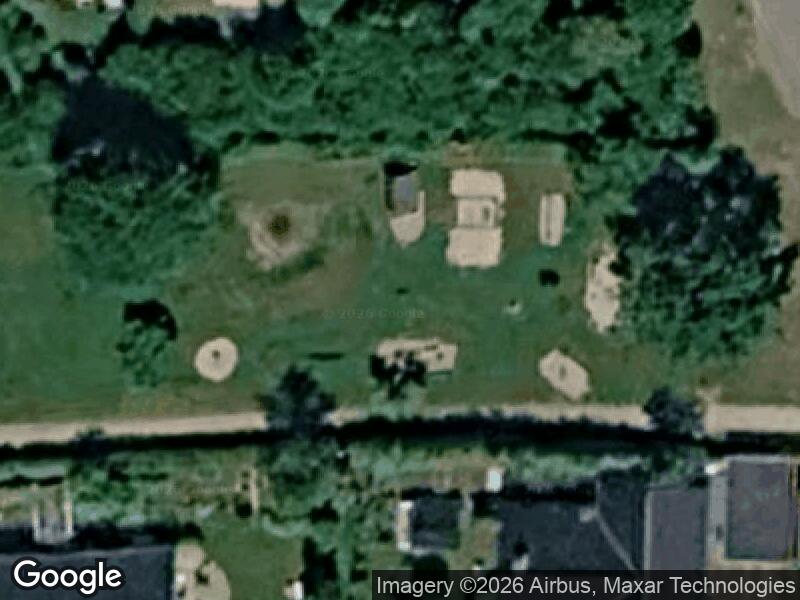 Satellitfoto af Legepladsen v. Lynghovedvej