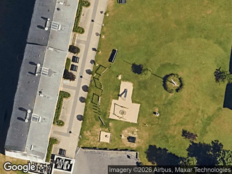 Satellitfoto af Legepladsen v. Rughaven