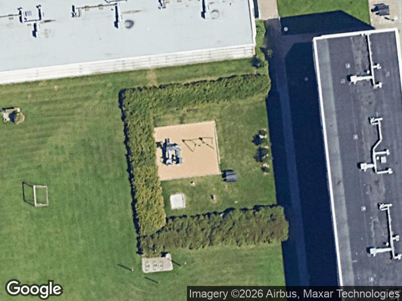 Satellitfoto af Legepladsen v. Bogfinkevej