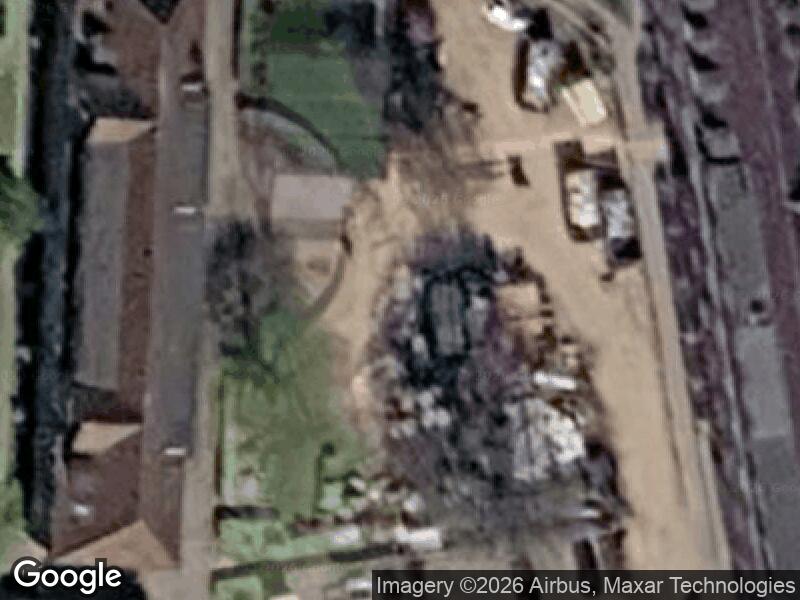 Satellitfoto af Legepladsen v. Gammel Landevej
