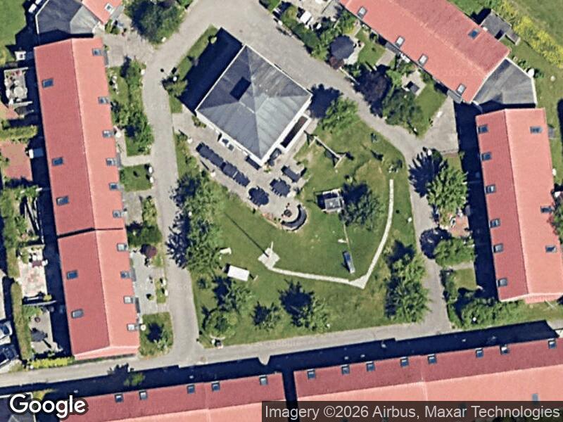 Satellitfoto af Legepladsen v. Majsmarken