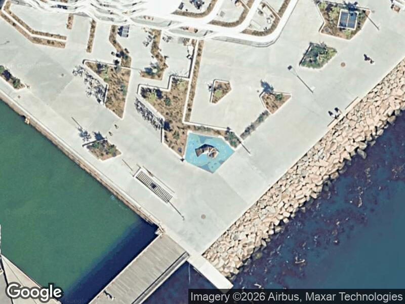 Satellitfoto af Legepladsen v. Helga Pedersens Gade