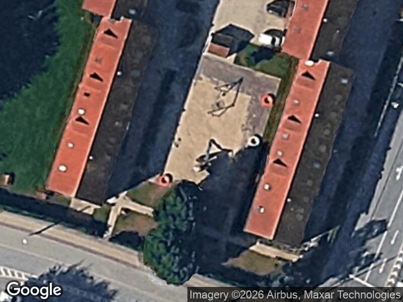 Satellitfoto af Legepladsen v. Gyvelvej
